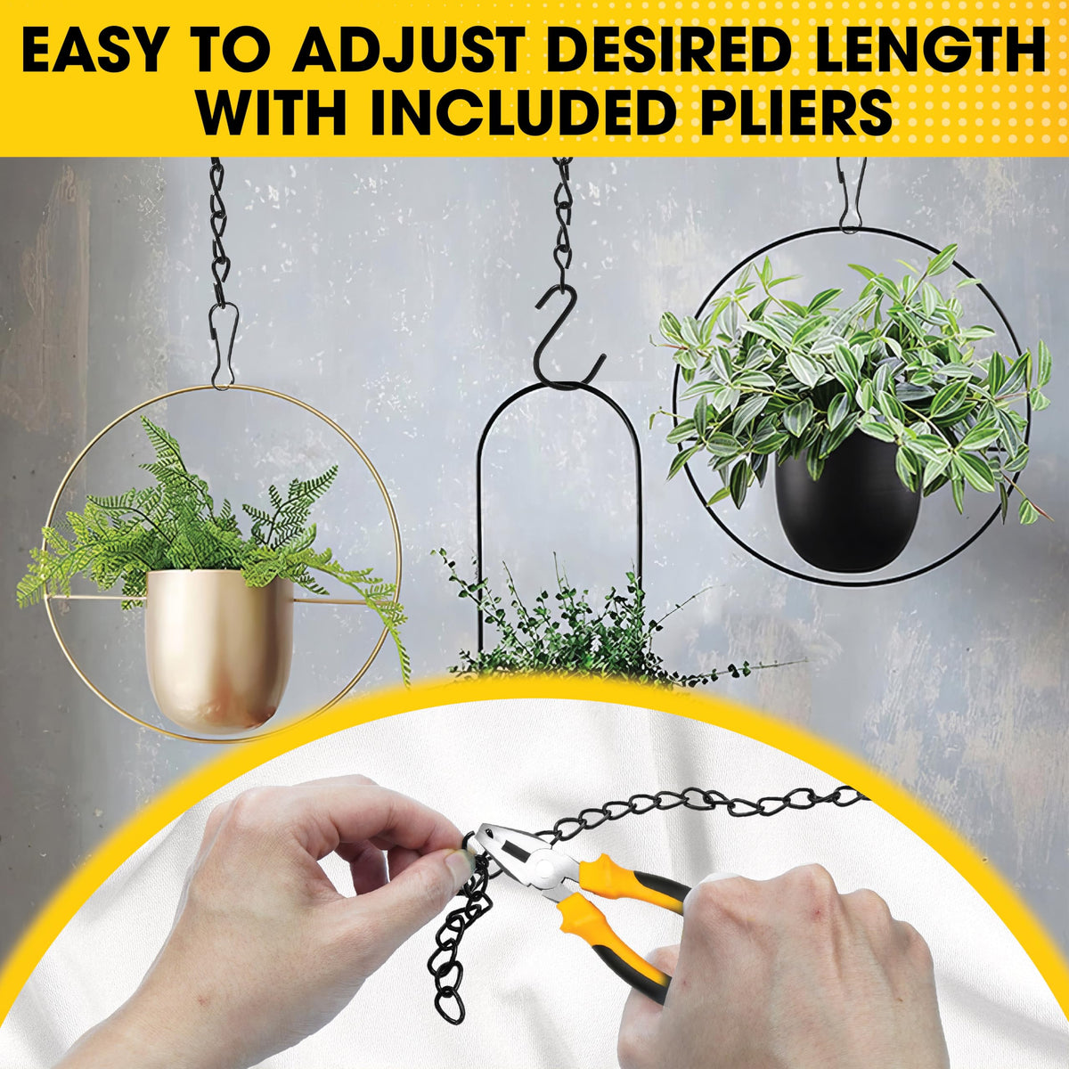 PAMAZY 20LBS load capacity supports lightweight to medium-duty items.