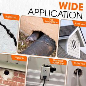 PAMAZY Gap blocker installed in a hole for a secure seal
