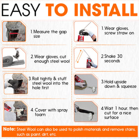 PAMAZY Installation setup near vents and pipes for versatile use