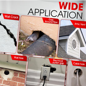 PAMAZY Rodent Barrier Kit contents show complete home kit.