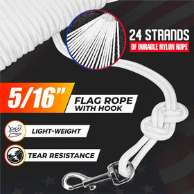 PAMAZY four swivel snap hooks illustrate secure, rust-free connections.
