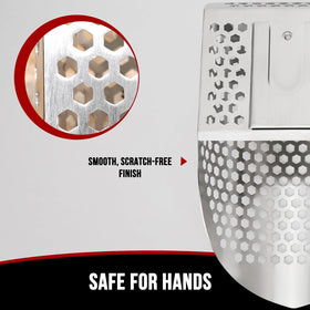 PAMLIAPY sand scoop stainless steel finish resists rust and feels smooth