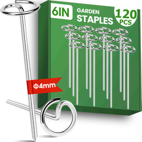 Pamofuper round-head landscape pins secure fabric firmly for windy gardens