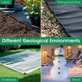 Pamofuper tarp and tent stakes stay put in wind