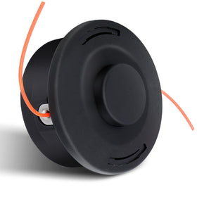 Panari 25-2 trimmer head with auto-cut feature for quick line advancement.