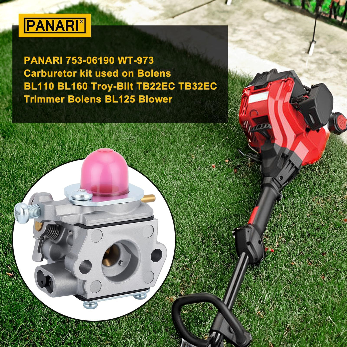 Panari carburetor package contents ready for installation