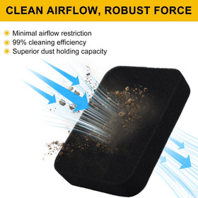 Panari GX340-specific air filter for reliable filtration.