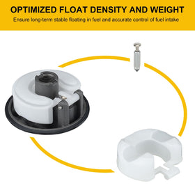 Brass and anodized aluminum construction in Panari kit resists heat and wear.
