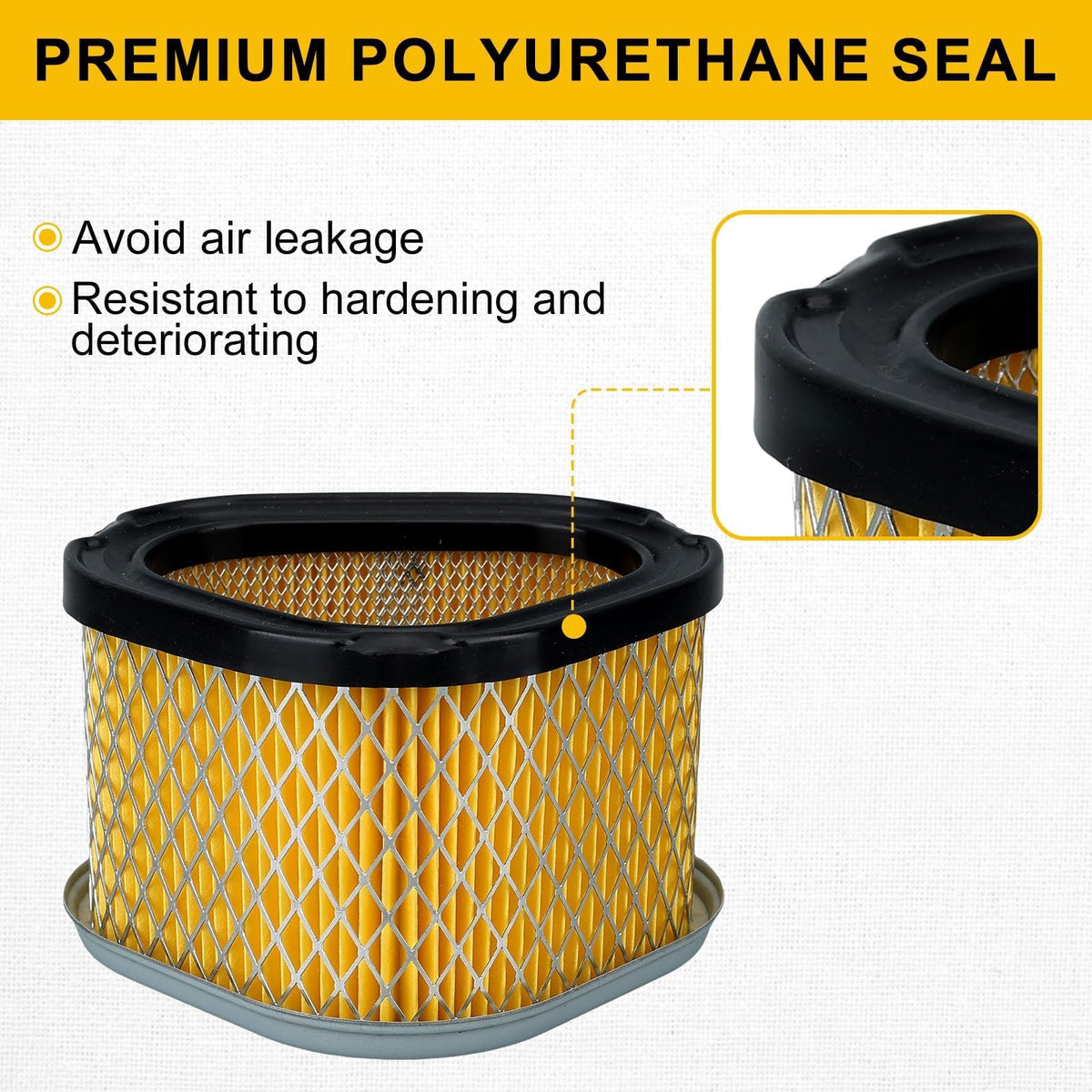 Panari filter with 99% cleaning efficiency reduces clogging.