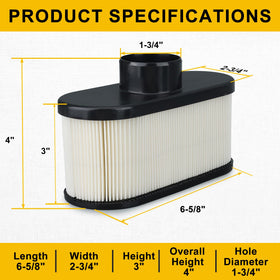 Panari FR691V pre-filter replacement close-up for clean intake
