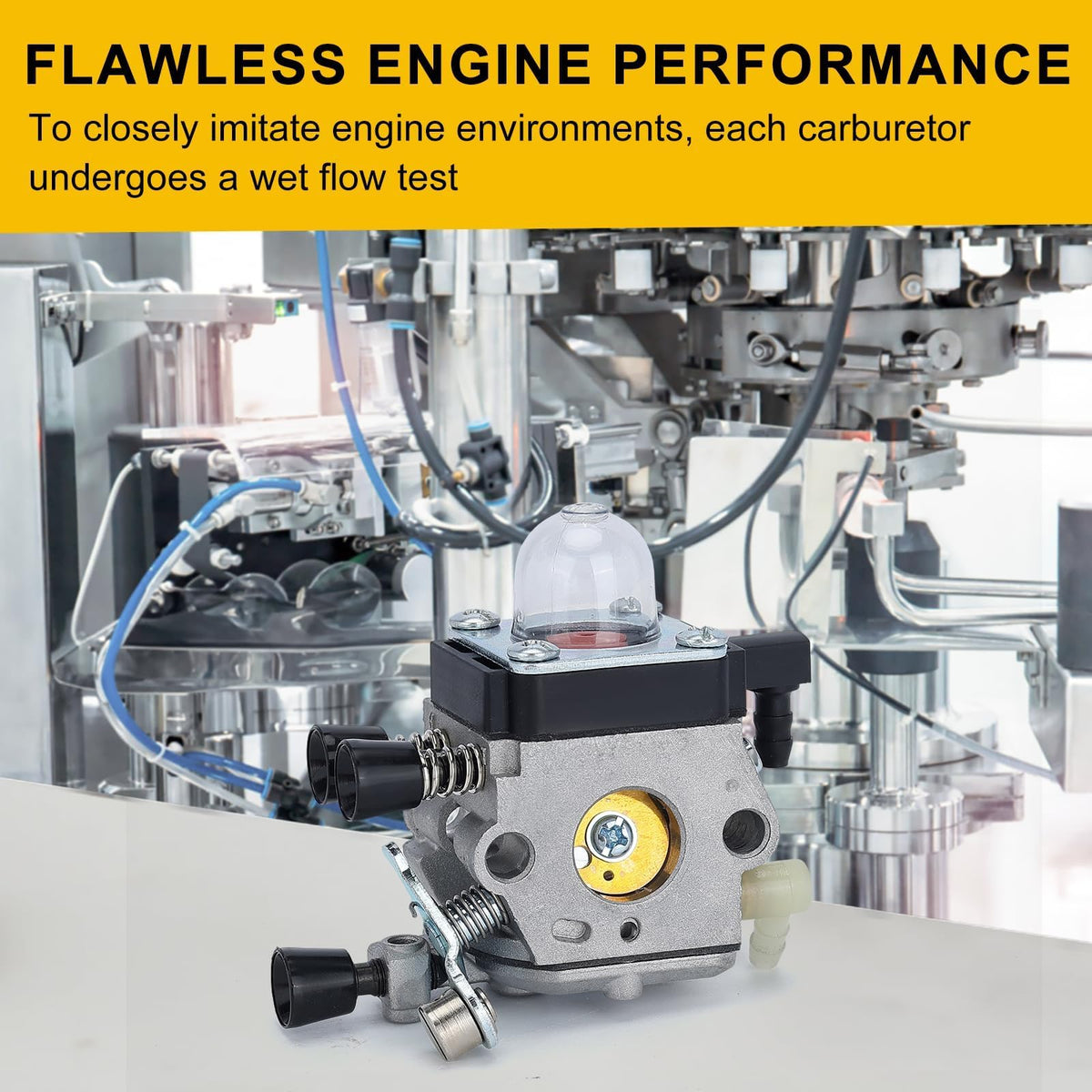 Panari FS55R carburetor fuel line for durable connections