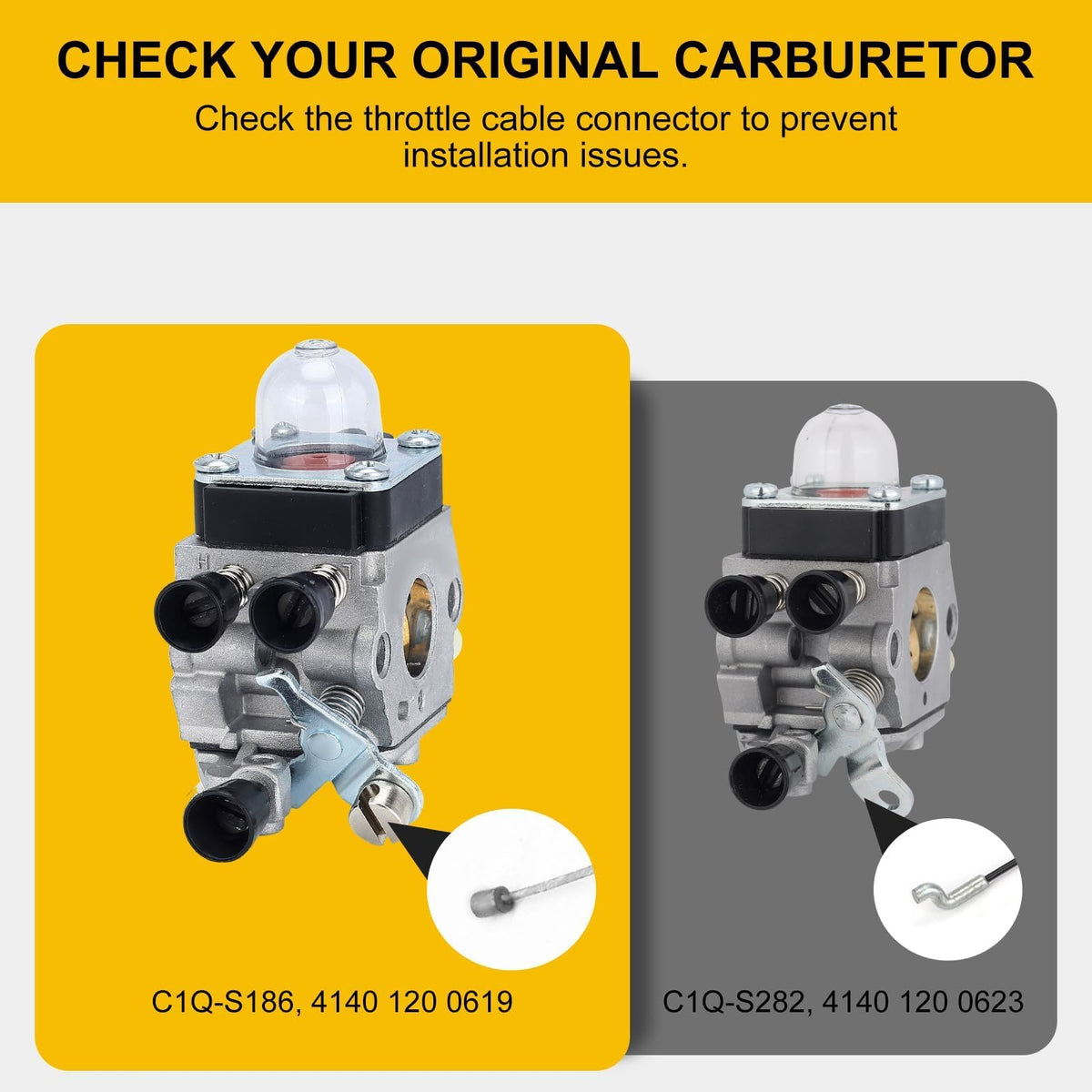 Panari FS55R carburetor gasket set for tight seals