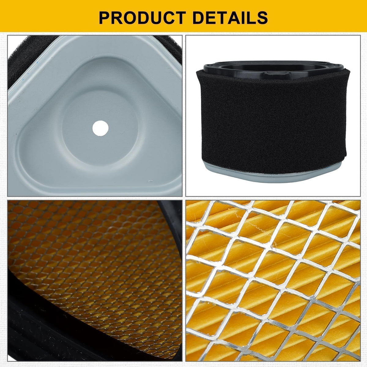 Panari GY20661 pre-filter included for added dust protection