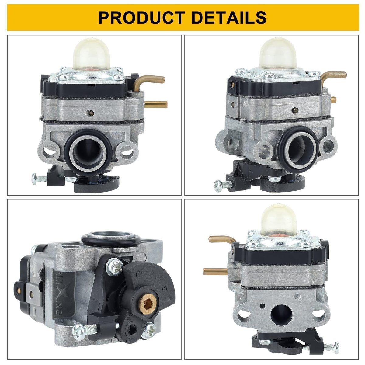 Panari kit includes fuel filter, lines, spark plug, primer bulb, gasket for easy install
