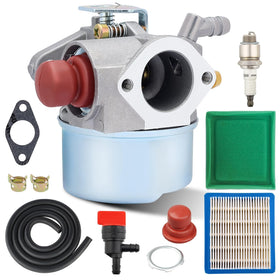 Panari OHH60/OHH55 carburetor kit assembly for Tecumseh engines improves starting reliability.