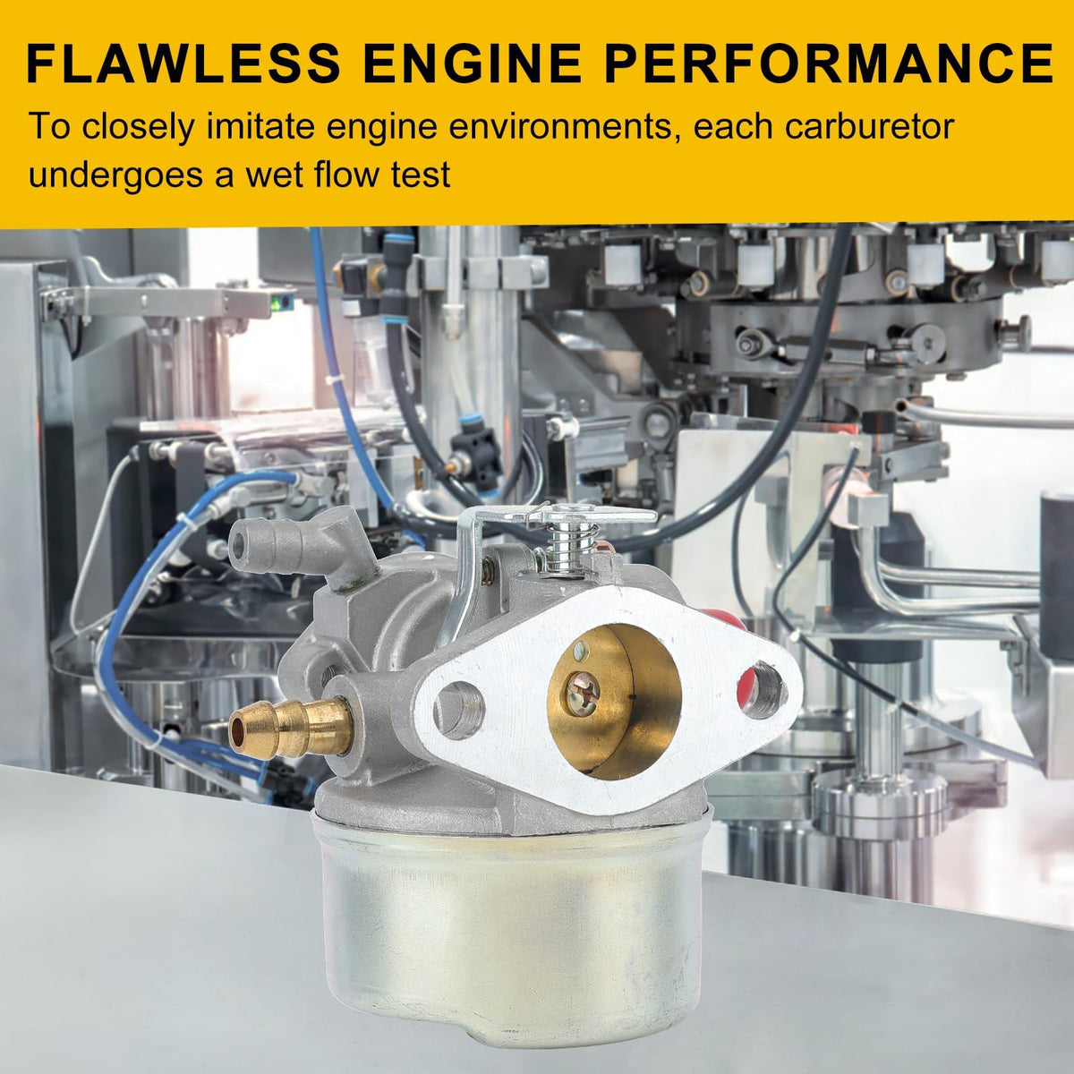 Panari kit components arranged for clean, simple installation in Tecumseh engines.