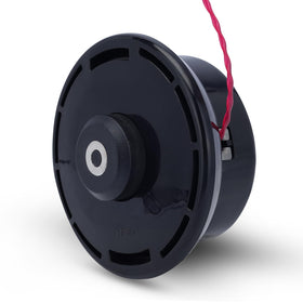 Panari PT104 trimmer head front view; easy compatibility with RedMax trimmers for quick setup.