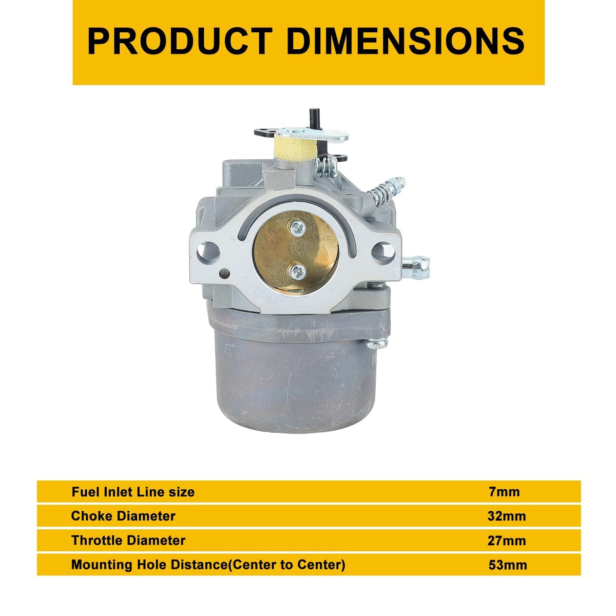 Panari spark plug included delivers reliable ignition for steady starts.