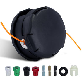 Panari Speed Feed 400 on Echo SRM-225 enables quick line feeding.