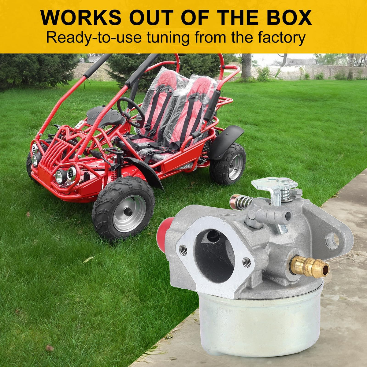 Out‑of‑the‑box ready Panari kit for quick Tecumseh engine installation.
