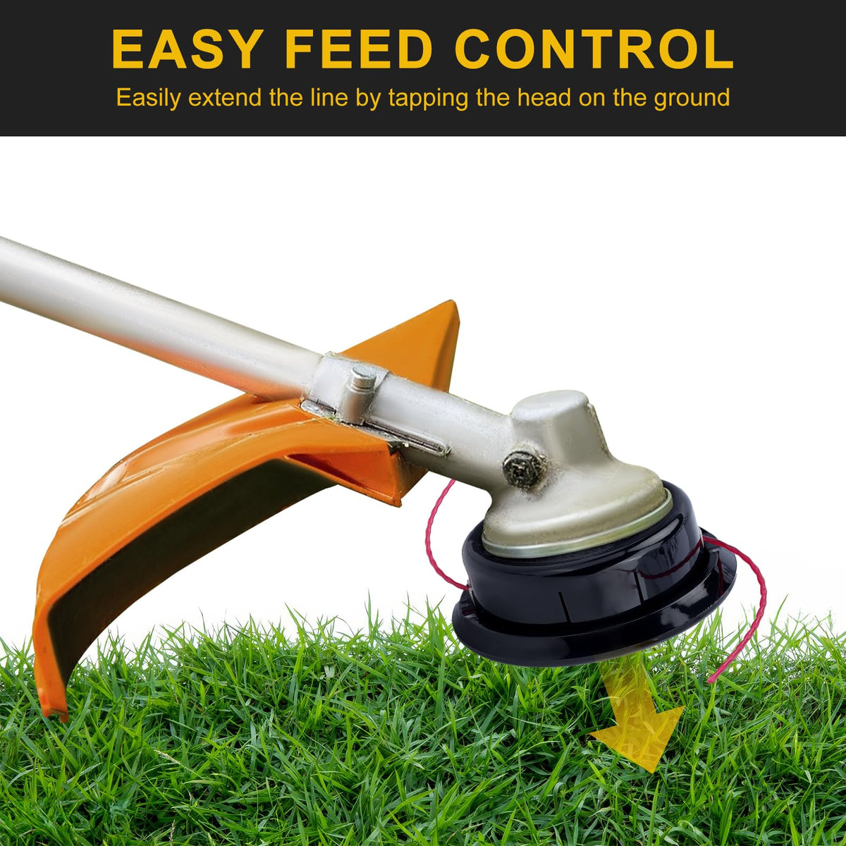 Panari trimmer head made of durable materials for long-lasting performance.