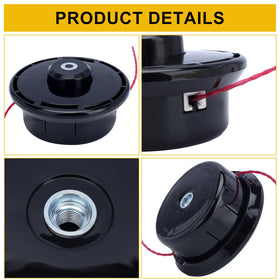 Panari trimmer head mounted on straight shaft for universal use.