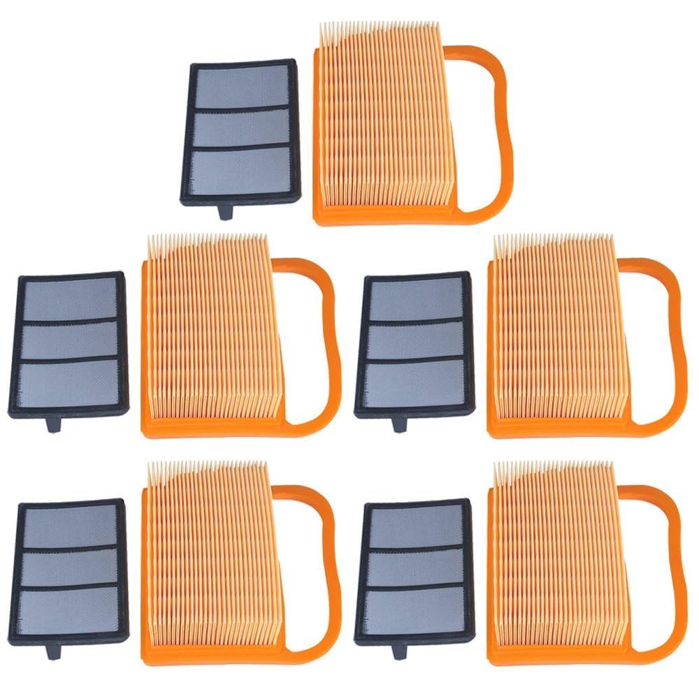 Panari TS410/TS420 air filter and pre-cleaner close-up for clean engine intake.