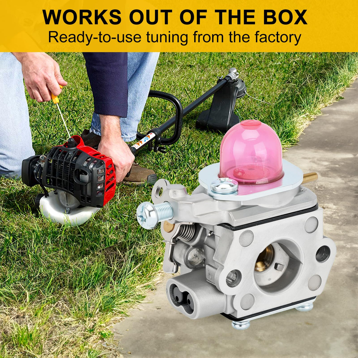 Panari WS2200 carburetor kit included with complete replacement parts.