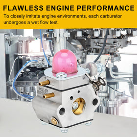 Panari WS2200 carburetor package content includes everything needed for install.
