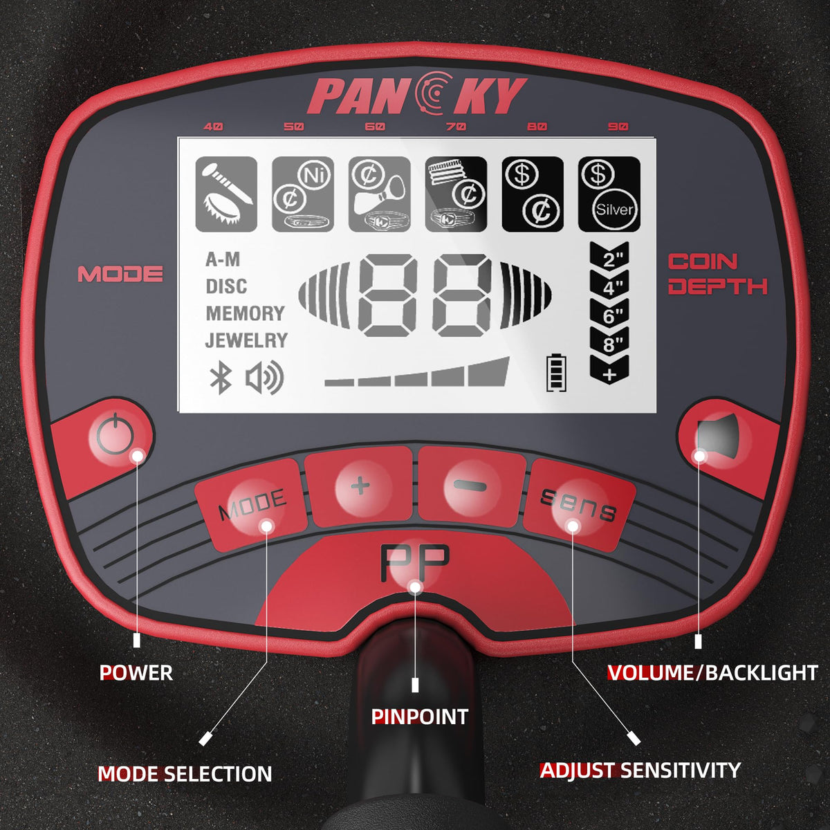 PANCKY PK0075 adjustable stem for comfortable use by all ages.