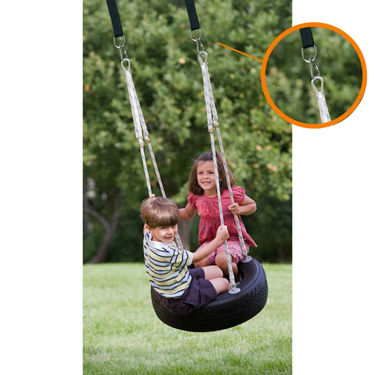 PANGAEA 2200 lbs rating communicates high-load capability for swings