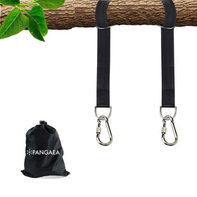PANGAEA Tree Swing Straps Kit straps show reinforced webbing for secure hangs