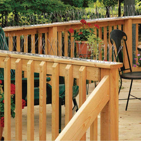 PANGCH Bird Spikes fence-edge installation for preventive deterrence