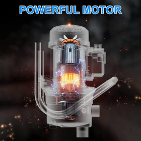 PANRANO 1.6 HP motor and stainless steel head assure durability