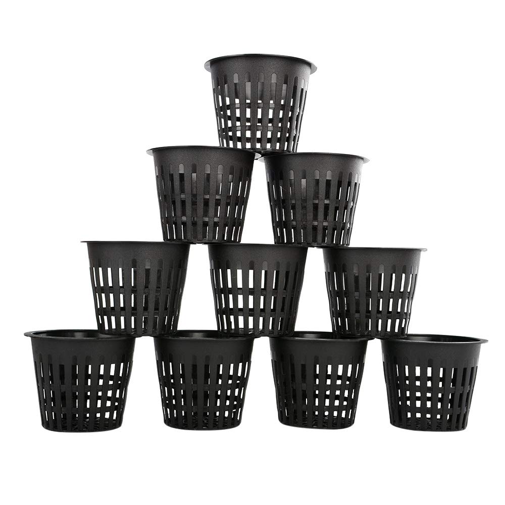 Panxxsen heavy-duty plastic hydroponic cup shown for durable reuse.