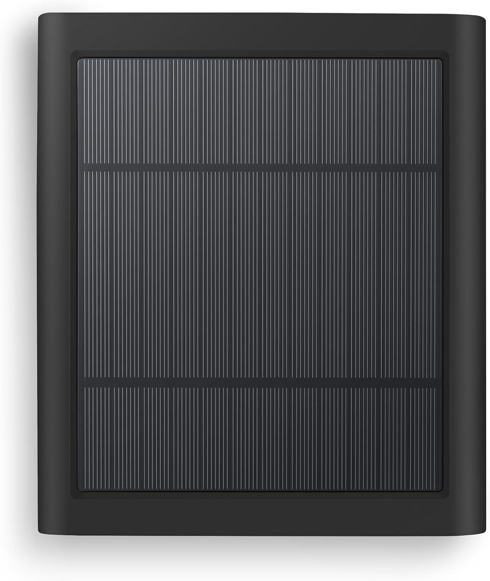 Paodekua 4W solar charger powers Ring Spotlight camera outdoors efficiently.