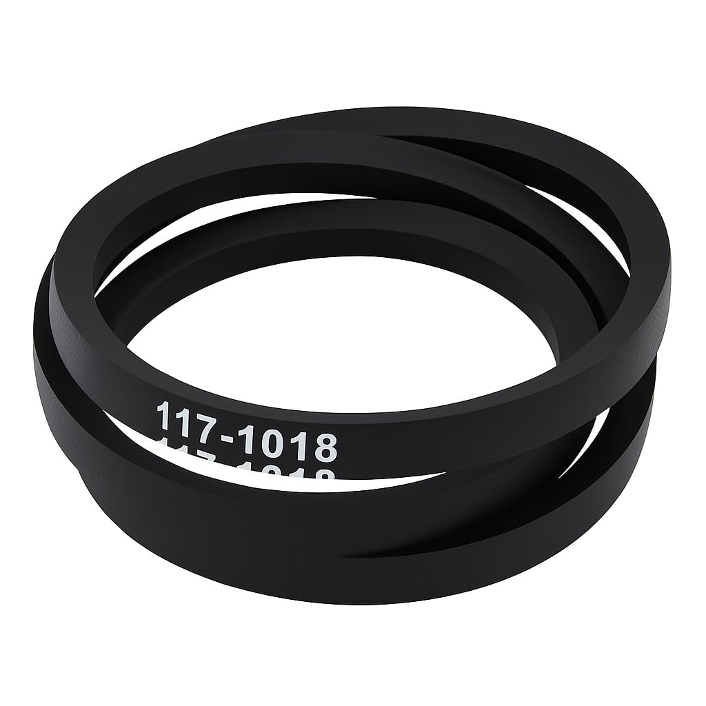 PAOSDKSUI drive belt for Toro Recycler ready for install.