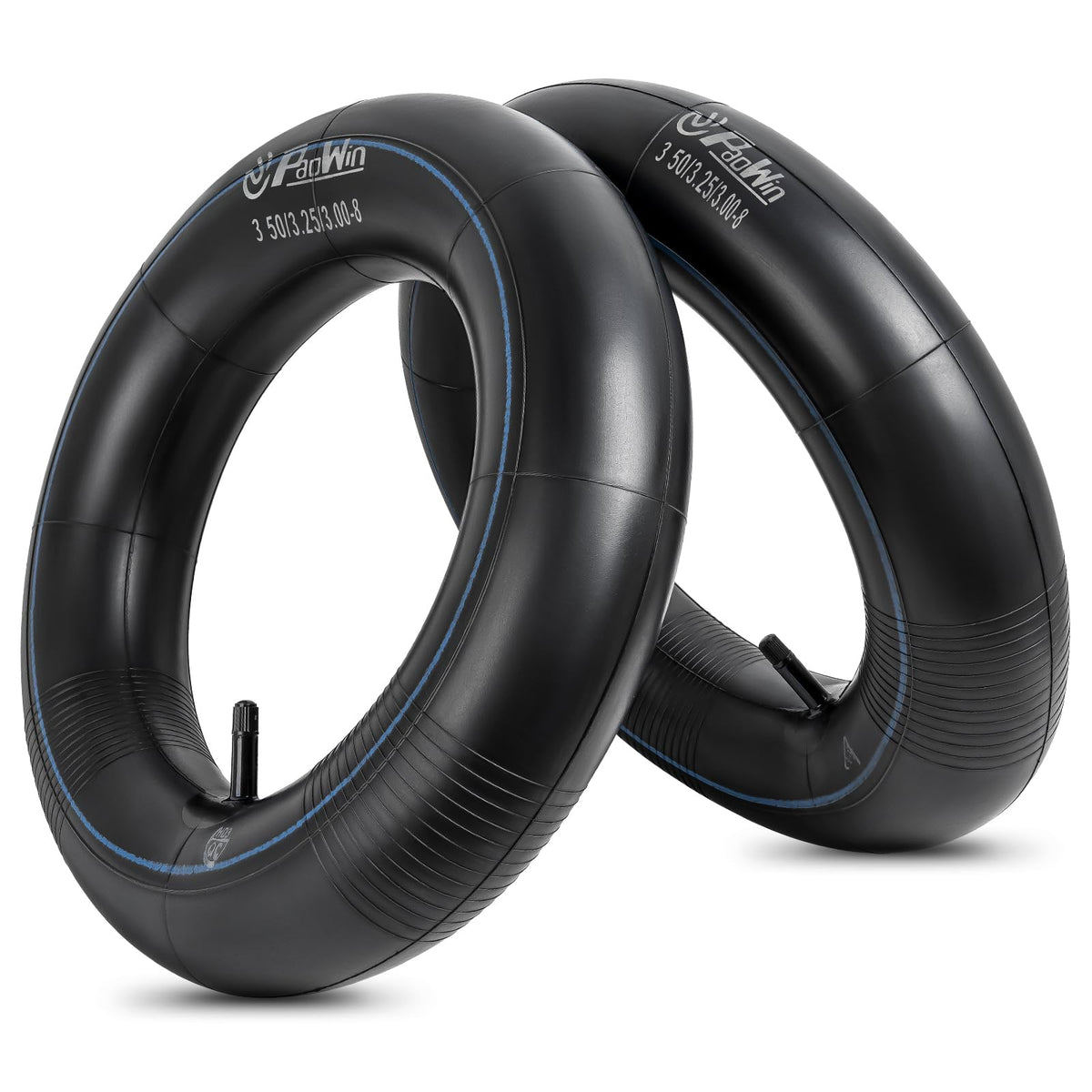 PaoWin inner tube for 3.5-8 tires with TR13 straight valve for wheelbarrows