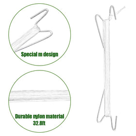 Paradi Star tomato hooks help climbing plants stay tidy and avoid pinch.
