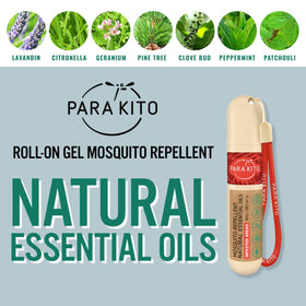 Para'KITO family use during hiking and camping keeps mosquitoes away