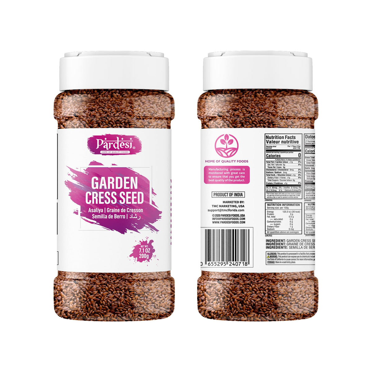 Kitchen scene featuring Pardesi Halim seeds supporting everyday pantry routines.