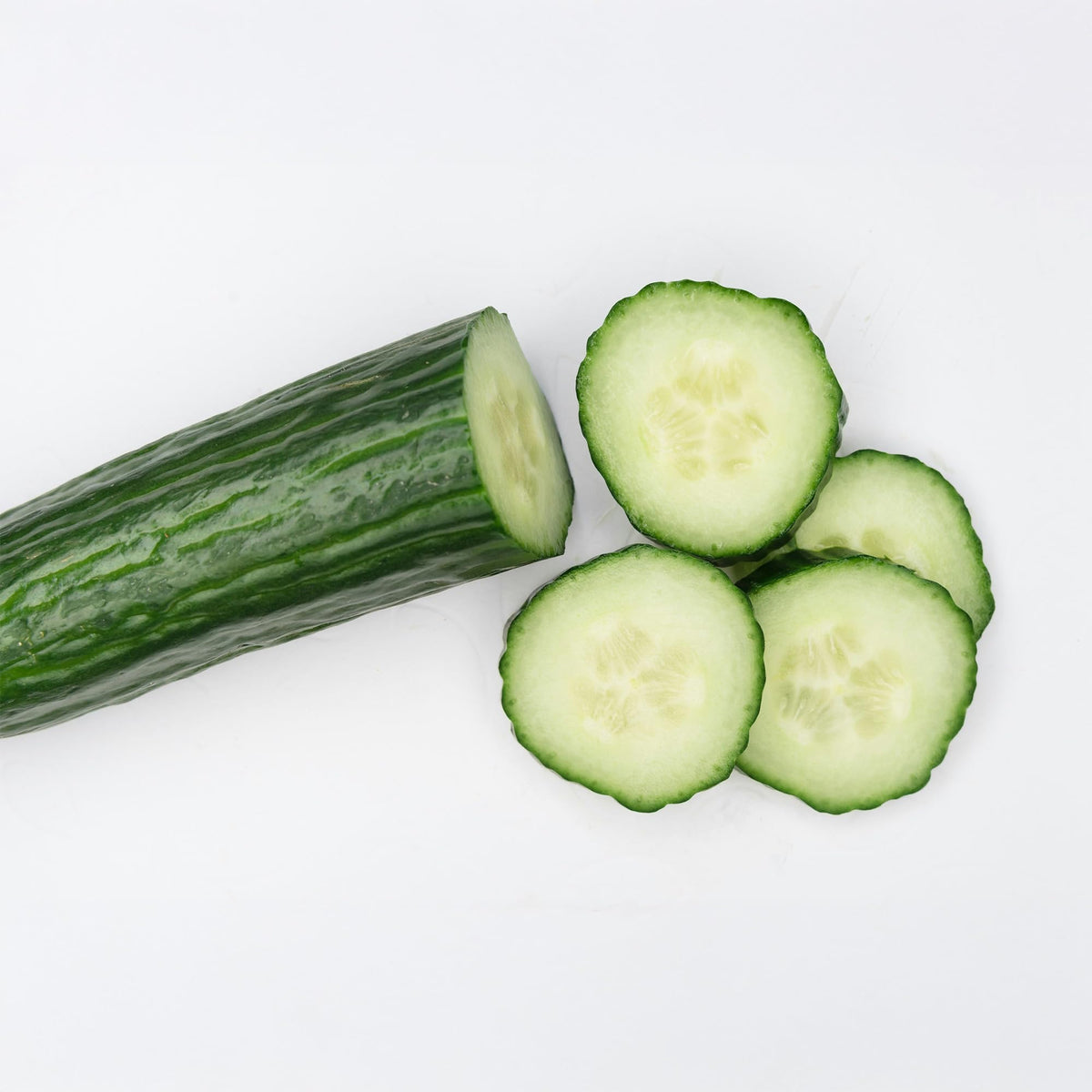 Park Seed Mini-Me F1 Organic cucumber harvest-ready fruits on vines