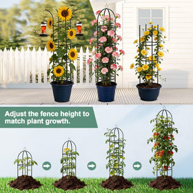 ParseBio garden twist-tie included to secure vines and stems.