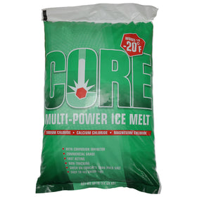 Partners Brand Premium Blue Ice Melt 50 lb bag with blue granules for even coverage.