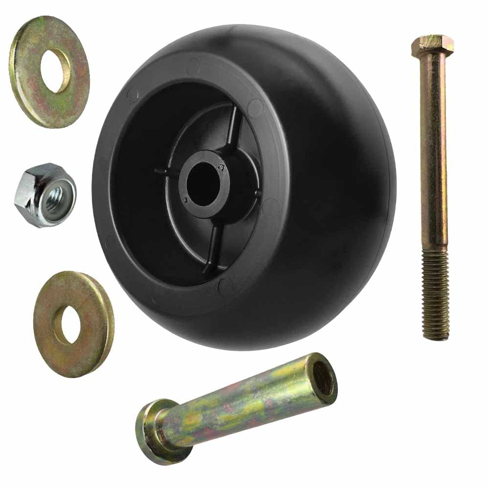 Parts 4 Outdoor deck wheel with Lazer Z compatibility, durable replacement option.