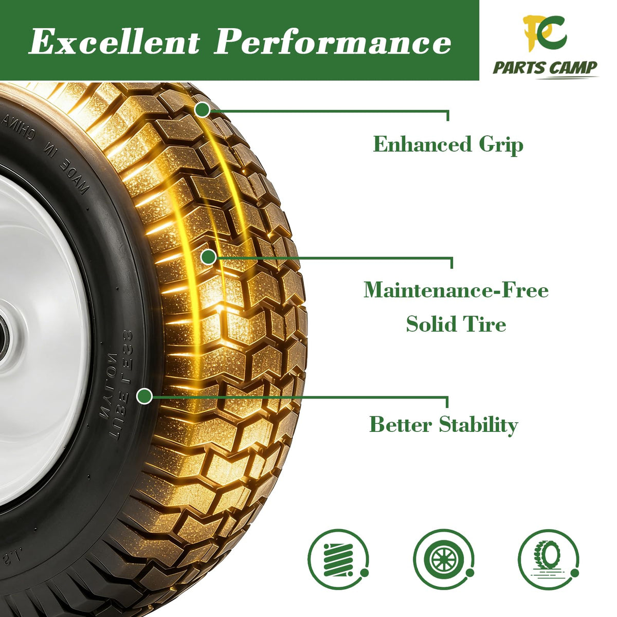 Parts Camp bearing assembly highlights easy 3/4-inch axle installation