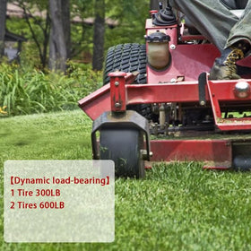 Parts Camp dynamic load rating of 300 lb per tire for steady support.