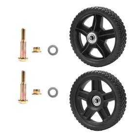 Parts Camp lawn mower wheel kit 6in set for easy replacement and smoother operation.