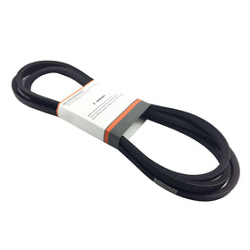 Parts Camp replacement belt 587686701 in packaging ensures quick replacement.