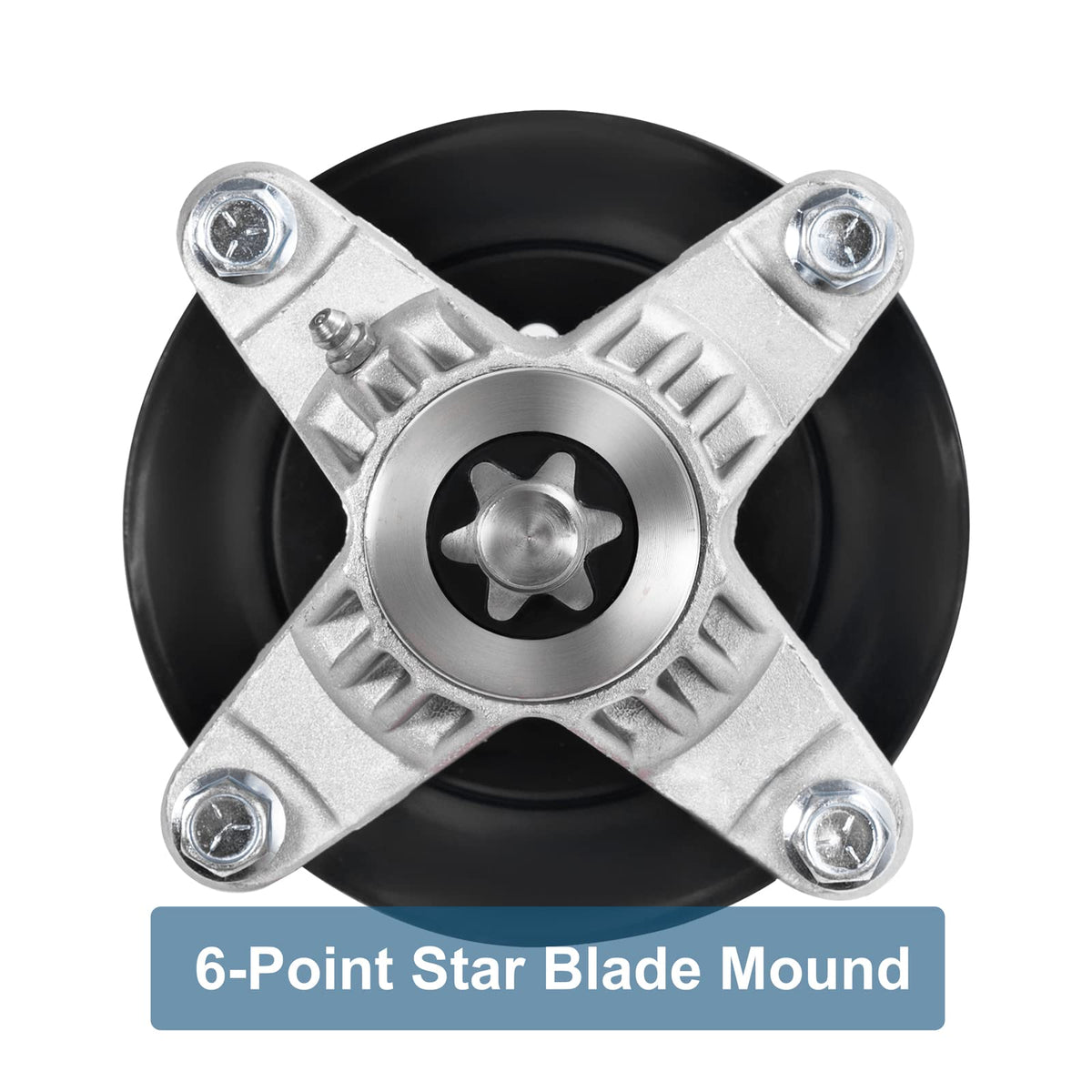 Parts Camp spindle fits Cub Cadet, Troy-Bilt, Toro and more.
